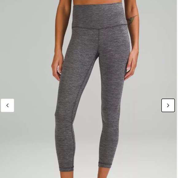 NWOT LULULEMON Align™ High-Rise Pant 25" Heather Gray - Picture 5 of 7